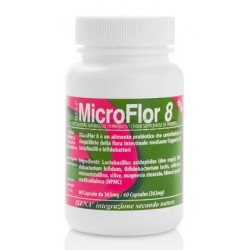 Cemon Microflor 8 Integratore per Flora Intestinale 60 Capsule