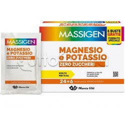 Marco Viti Magnesio Potassio Zero Zuccheri Integratore Ricostituente 30 Bustine 4g