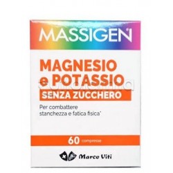 Marco Viti Magnesio e Potassio Integratore Ricostituente 60 Compresse