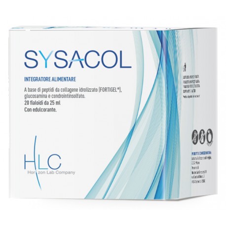 Sysacol Integratore Collagene per Artrosi 20 Fiale da 25ml