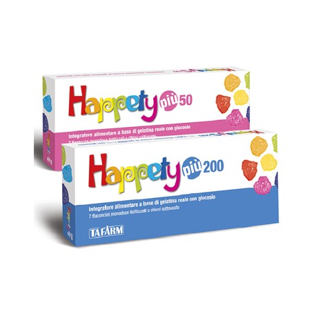 Happety Più 200 per Energia e Benessere 7 Flaconcini Monodose Happety Più 200 per Energia e Benessere 7 Flaconcini Monodose