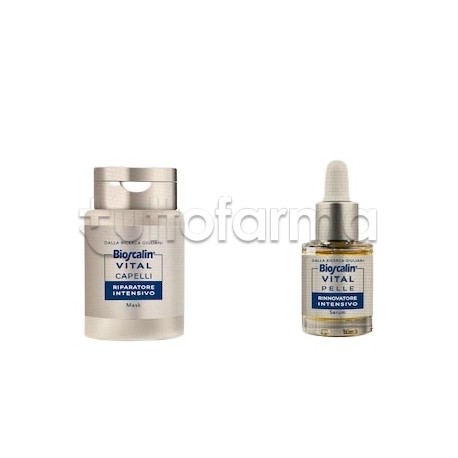 Bioscalin Vital Cofanetto Maschera Capelli e Siero Viso Collo