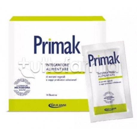 Primak Integratore per Pelle Acneica e con Inestetismi 14 Bustine Primak Integratore per Pelle Acneica e con Inestetismi 14 Bustine