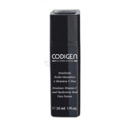 Codigen Emulsiero Acido Ialuronico e Vitamina C Siero Viso Idratante 30ml Codigen Emulsiero Acido Ialuronico e Vitamina C Siero Viso Idratante 30ml
