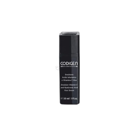 Codigen Emulsiero Acido Ialuronico e Vitamina C Siero Viso Idratante 30ml