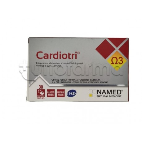 Named Cardiotri Integratore per il Cuore 30 Capsule Soft Gel