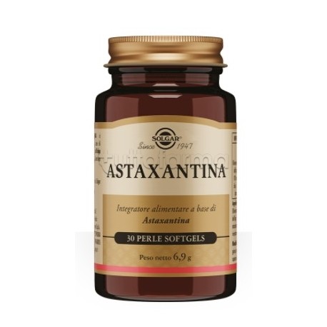Solgar Astaxantina Integratore Antiossidante 30 Perle