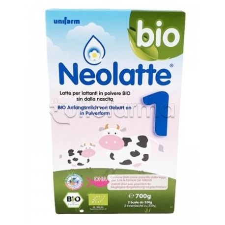 Neolatte 1 Bio Ara Latte Primi Mesi 2 Buste da 350g