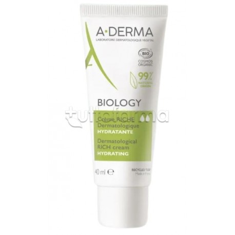 A-Derma Biology Crema Idratante Pelle Secca 40ml A-Derma Biology Crema Idratante Pelle Secca 40ml