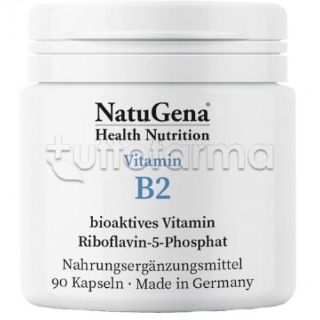 Natugena Vitamina B2 Integratore Vitaminico 90 Capsule
