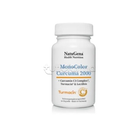 Natugena Monocolorcurcum Integratore Antiossidante 90 Capsule
