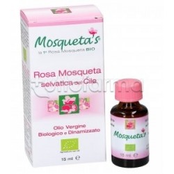 Mosqueta's Rosa Selvatica del Cile Olio ExtraVergine Bio 15ml Mosqueta's Rosa Selvatica del Cile Olio ExtraVergine Bio 15ml