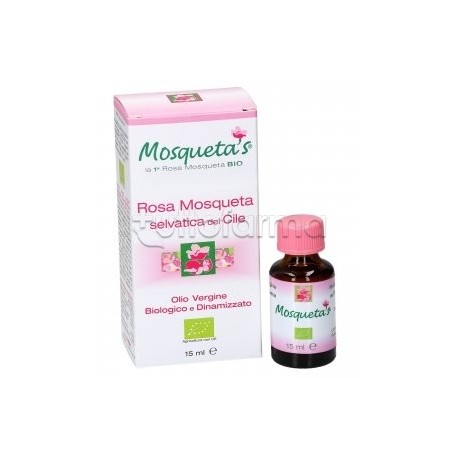 Mosqueta's Rosa Selvatica del Cile Olio ExtraVergine Bio 15ml