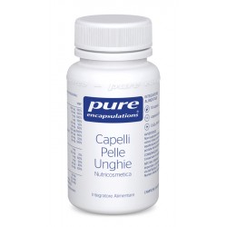 Pure Encapsulations Integratore per Capelli, Pelle e Unghie 30 Capsule
