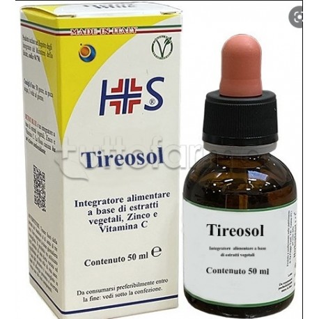 Herboplanet Tireosol Integratore per Tiroide 50ml