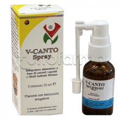 V-Canto Integratore per Vie Respiratorie 20ml V-Canto Integratore per Vie Respiratorie 20ml