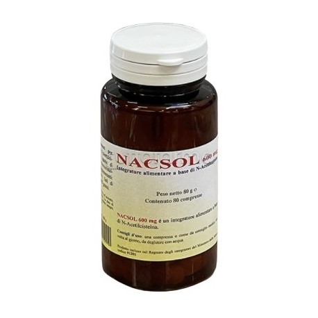 Herboplanet Nacsol Integratore Antiossidante 80 Compresse