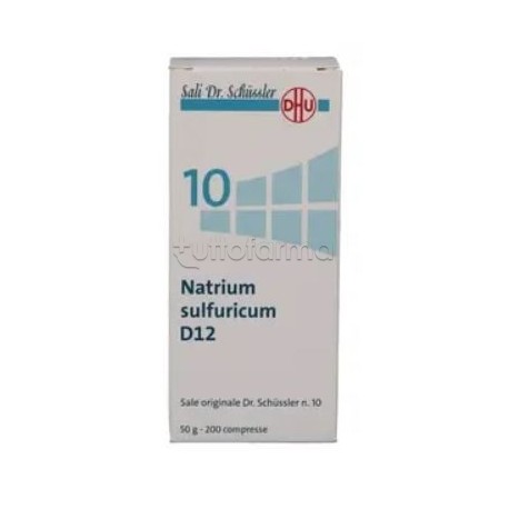 Sale Dr. Schussler N.10 Natrium Sulfuricum Omeopatico 200 Compresse
