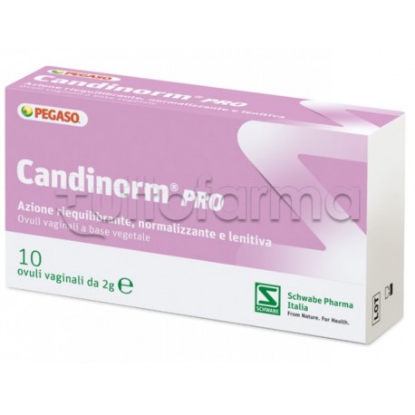 Candinorm Pro Integratore Flora Vaginale 10 Ovuli
