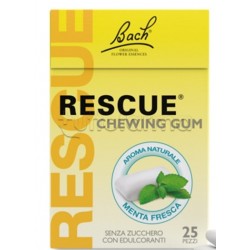 Rescue Chewing Gum Fiori di Bach Gusto Menta 25 Gomme