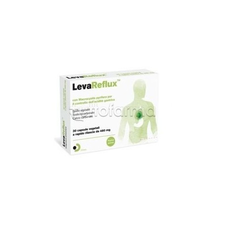 Levareflux Integratore per lo Stomaco 30 Capsule Levareflux Integratore per lo Stomaco 30 Capsule