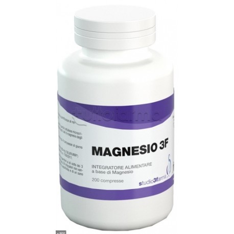 Magnesio 3 F Integratore Ricostituente 200 Compresse Magnesio 3 F Integratore Ricostituente 200 Compresse
