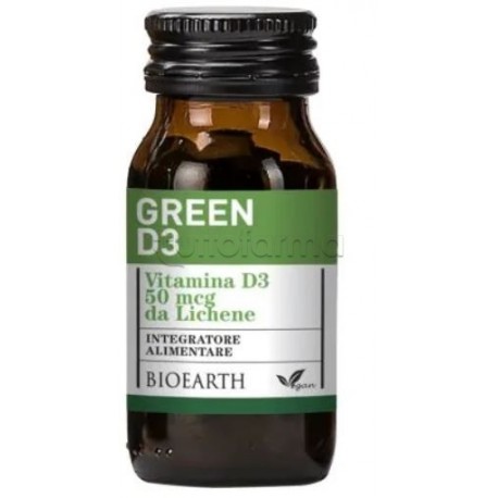 Green D3 Integratore per Ossa 60 Compresse Green D3 Integratore per Ossa 60 Compresse