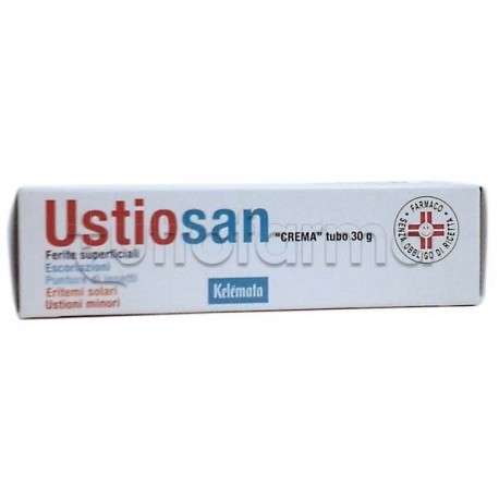 Ustiosan Crema 30 gr per Trattamento Ustioni Eritemi Solari e Ferite Superficiali