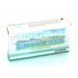 Valeriana Alfa Tranquillante Naturale per Ansia e Insonnia 30 Compresse Rivestite 100 mg