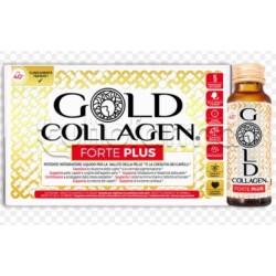 Gold Collagen Forte Plus Integratore Pelle e Capelli 10 Flaconcini 50ml