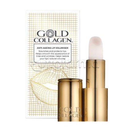 Gold Collagen Lip Volumiser Balsamo Nutriente Antietà 1 Pezzo