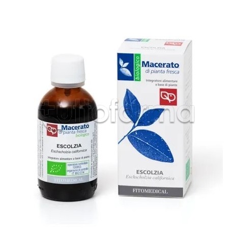 Fitomedical Escolzia Tintura Madre Bio 100ml Fitomedical Escolzia Tintura Madre Bio 100ml