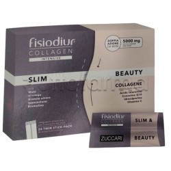 Zuccari Fisiodiur Collagen Slim & Beauty Integratore Peso Corporeo 24 Stick