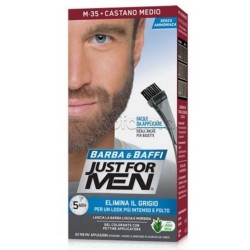 Just For Men Tinta Barba & Baffi Castano Medio M35 Just For Men Tinta Barba & Baffi Castano Medio M35