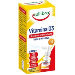 Equilibra Vitamina D3 Spray per Ossa E Muscoli 13ml Equilibra Vitamina D3 Spray per Ossa E Muscoli 13ml