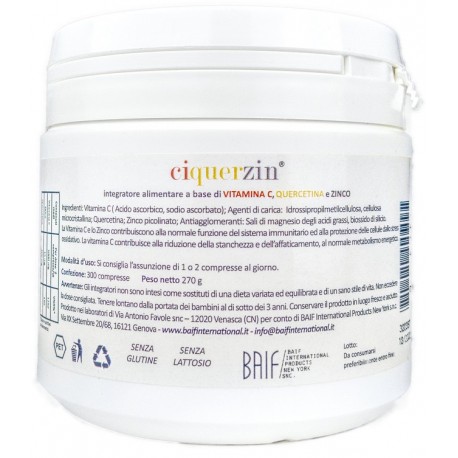 Ciquerzin Integratore Antiossidante 300 Compresse