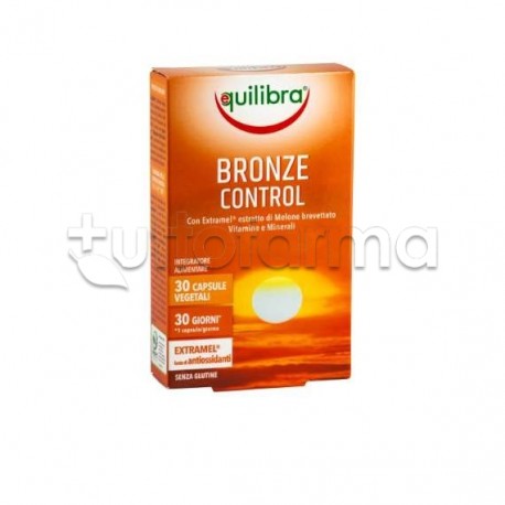 Equilibra Bronze Control Integratore Pelle 30 Capsule Equilibra Bronze Control Integratore Pelle 30 Capsule