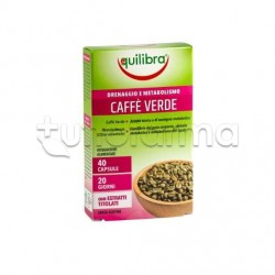 Equilibra Caffè Verde Integratore Peso Corporeo 40 Capsule Equilibra Caffè Verde Integratore Peso Corporeo 40 Capsule