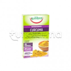 confezione di Equilibra Curcuma Integratore Antiossidante 20 Compresse