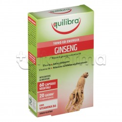 Equilibra Ginseng Integratore per Stanchezza 60 Perle Equilibra Ginseng Integratore per Stanchezza 60 Perle