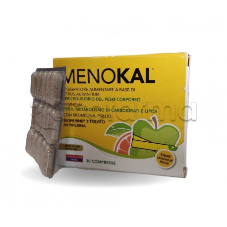 Menokal Integratore per il Peso Corporeo 30 Compresse