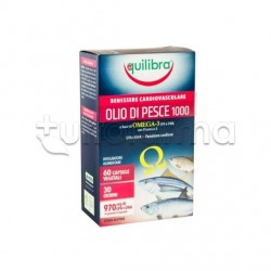 Equilibra Olio di Pesce 1000 Integratore con Omega 3 60 Capsule Equilibra Olio di Pesce 1000 Integratore con Omega 3 60 Capsule