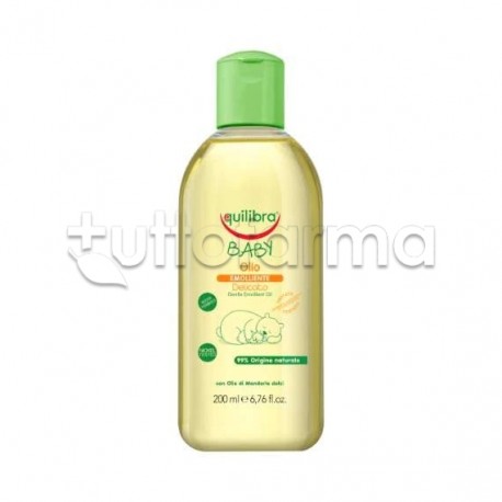 Equilibra Baby Olio Emolliente Delicato per il Corpo 200ml