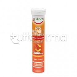 Equilibra Più Propoli con Vitamina C Integratore per il Sistema Immunitario 20 Compresse Effervescienti Equilibra Più Propoli con Vitamina C Integratore per il Sistema Immunitario 20 Compresse Effervescienti