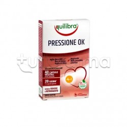 Equlibra Pressione OK Integratore per la Pressione Arteriosa 40 Capsule Vegetali Equlibra Pressione OK Integratore per la Pressione Arteriosa 40 Capsule Vegetali