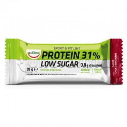 Equilibra Protein 31% Low Sugar Barretta Proteica Gusto Choco Brownie 35g