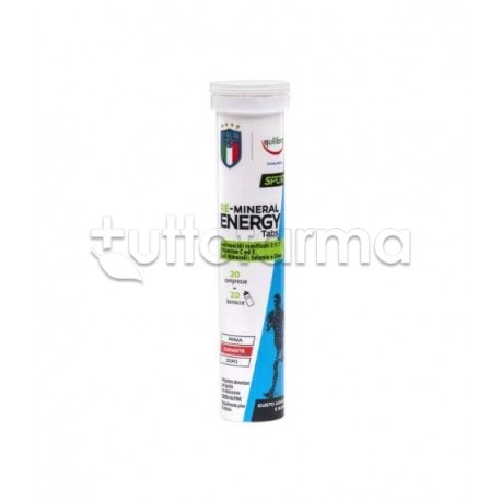 Equilibra Re-Mineral Energy Integratore a Base di Aminoacidi e Sali Minerali 20 Compresse Equilibra Re-Mineral Energy Integratore a Base di Aminoacidi e Sali Minerali 20 Compresse