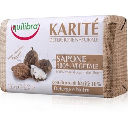 Equilibra Sapone Karité 100% Vegetale 100g Equilibra Sapone Karité 100% Vegetale 100g