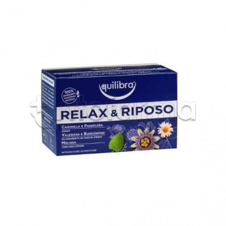 Equilibra Tisana Relax & Riposo 15 Filtri