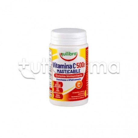 Equilibra Vitamina C 500 Integratore per Sistema Immunitario 60 Compresse Equilibra Vitamina C 500 Integratore per Sistema Immunitario 60 Compresse